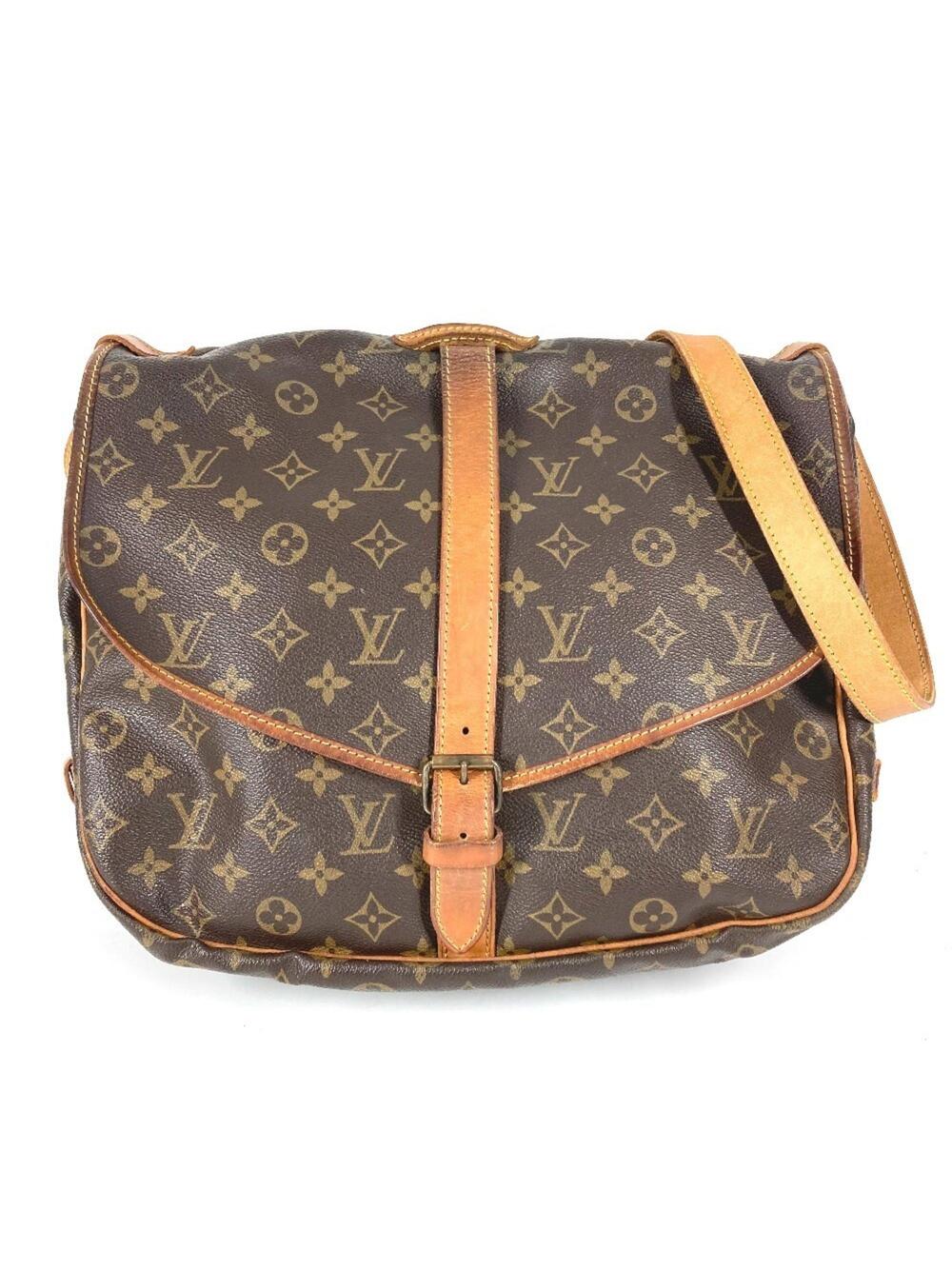 Louis Vuitton Saumur Handbag Canvas 35 #310031L50B